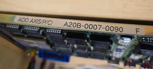 Amada Fanuc 6M A20B-0007-0090/09F Additional Axis Circuit Board Auto Index