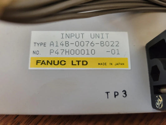 Fanuc Input Unit A16b-1600-090/06b A8534 A14B-0076-B022