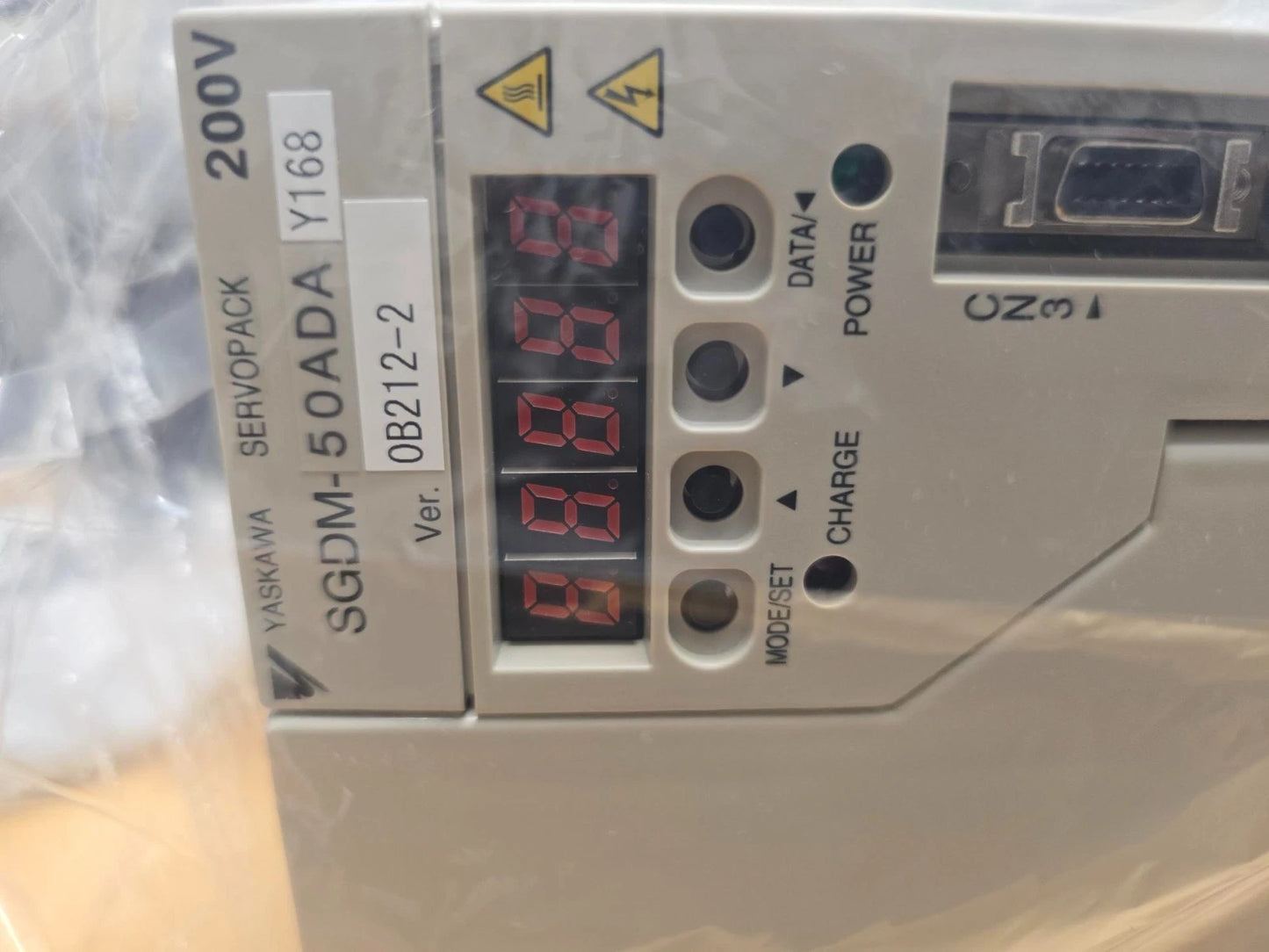 Amada HDS D Axis Servo Amplifier SGDM-50ADAY168 36541858