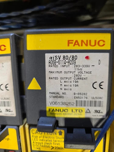 Fanuc A06b-6114-H209 Amada Vipros 3
