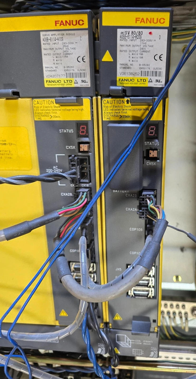 Fanuc A06b-6114-H209 Amada Vipros 3