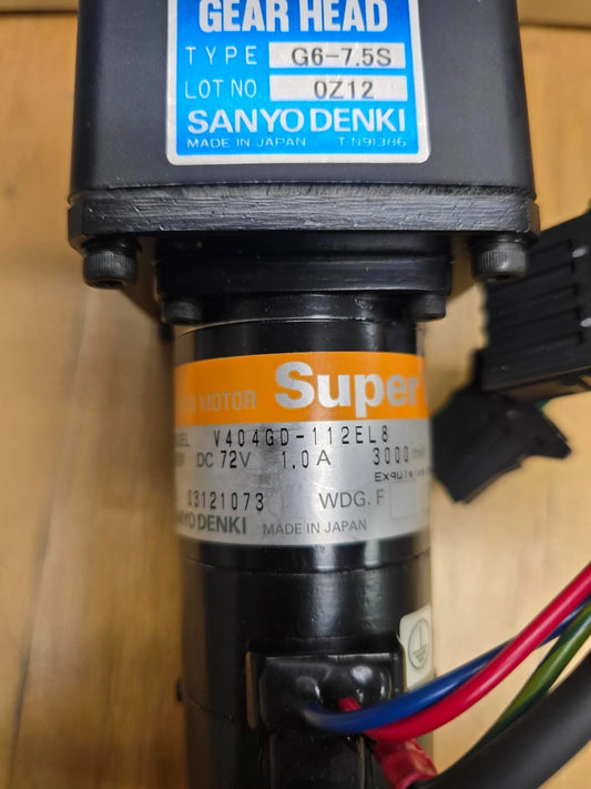 New Amada 36180803 E450010023 V404GD-112EL8 SERVO MOTOR HFB HFE G6-7.5S