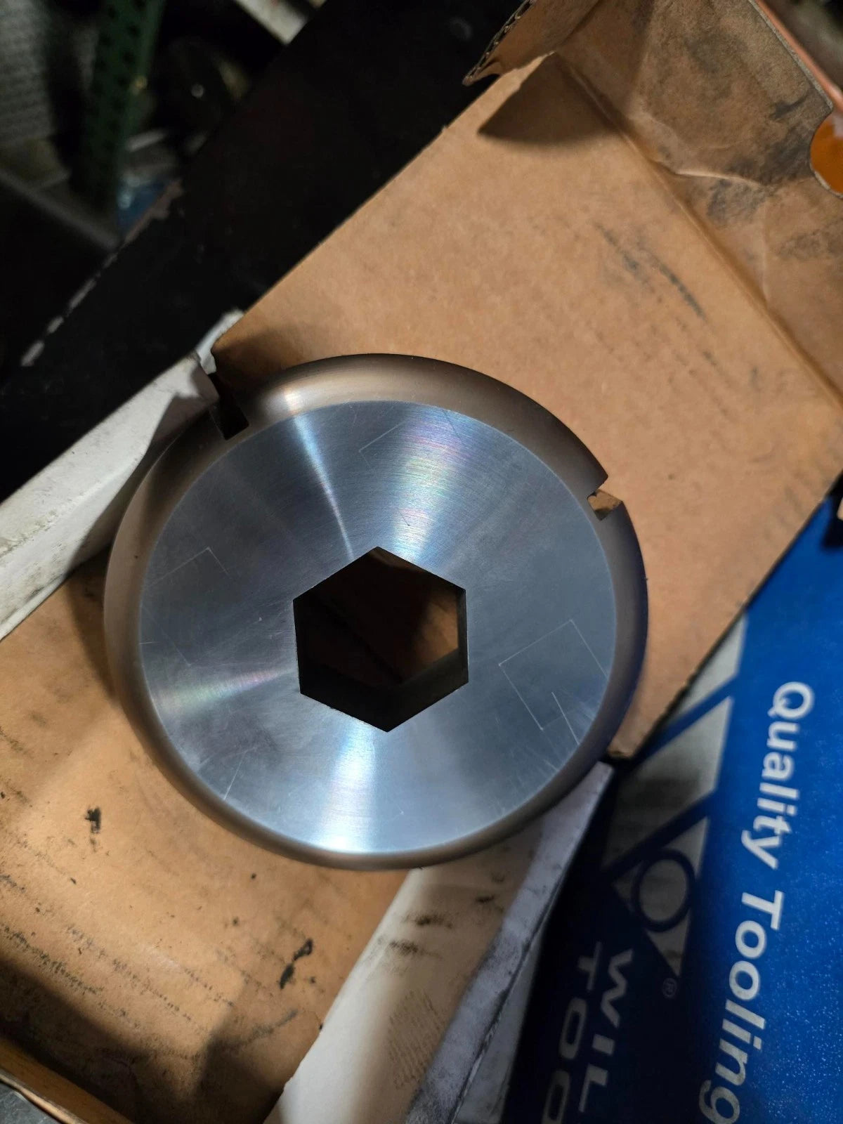 Wilson Thick Turret Tool 12965 3-1/2 1.500 HX .012 Amada Mate tooling slug hugg