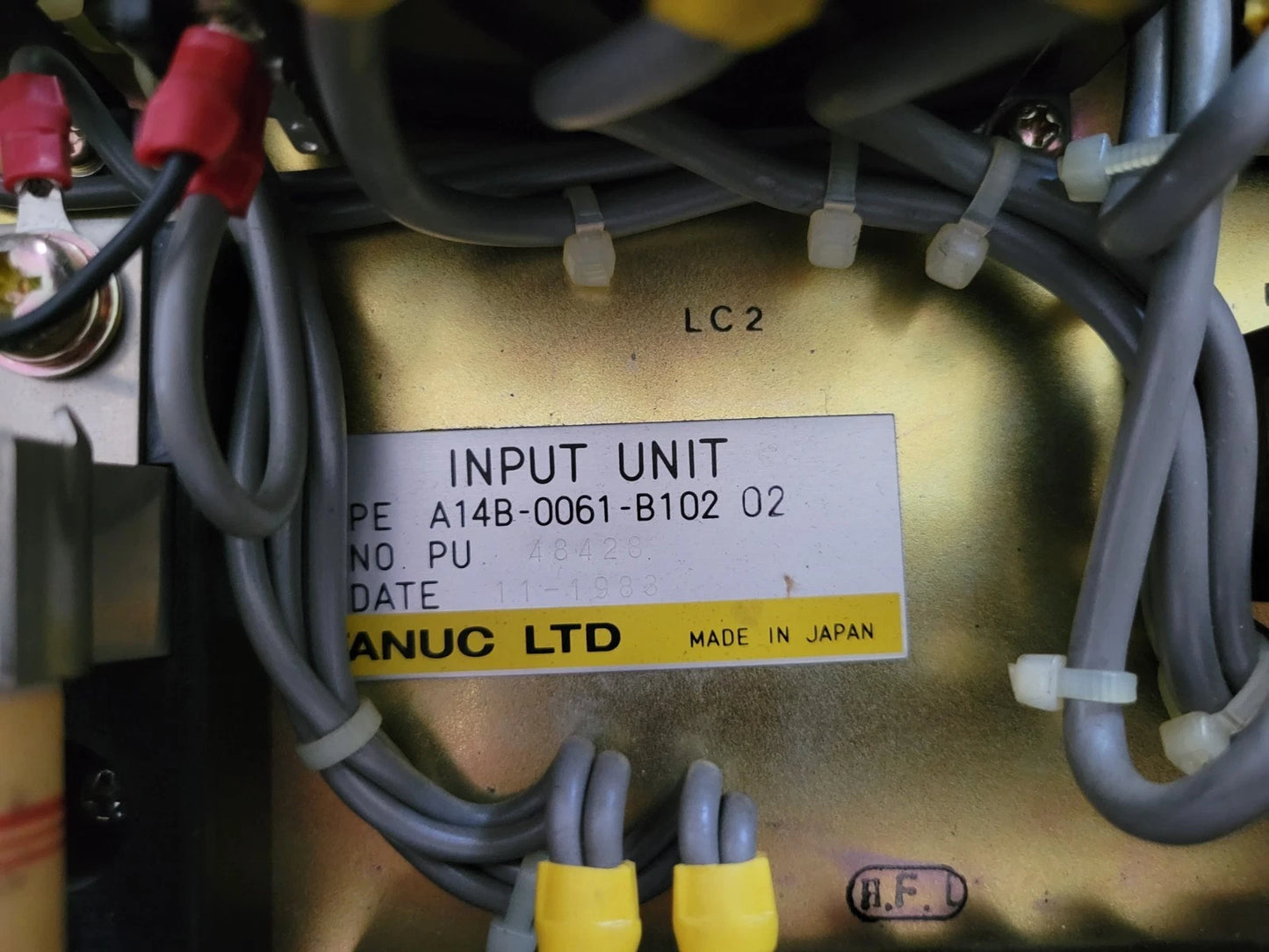 Amada Fanuc 6M Input Unit A14B-0061-B102