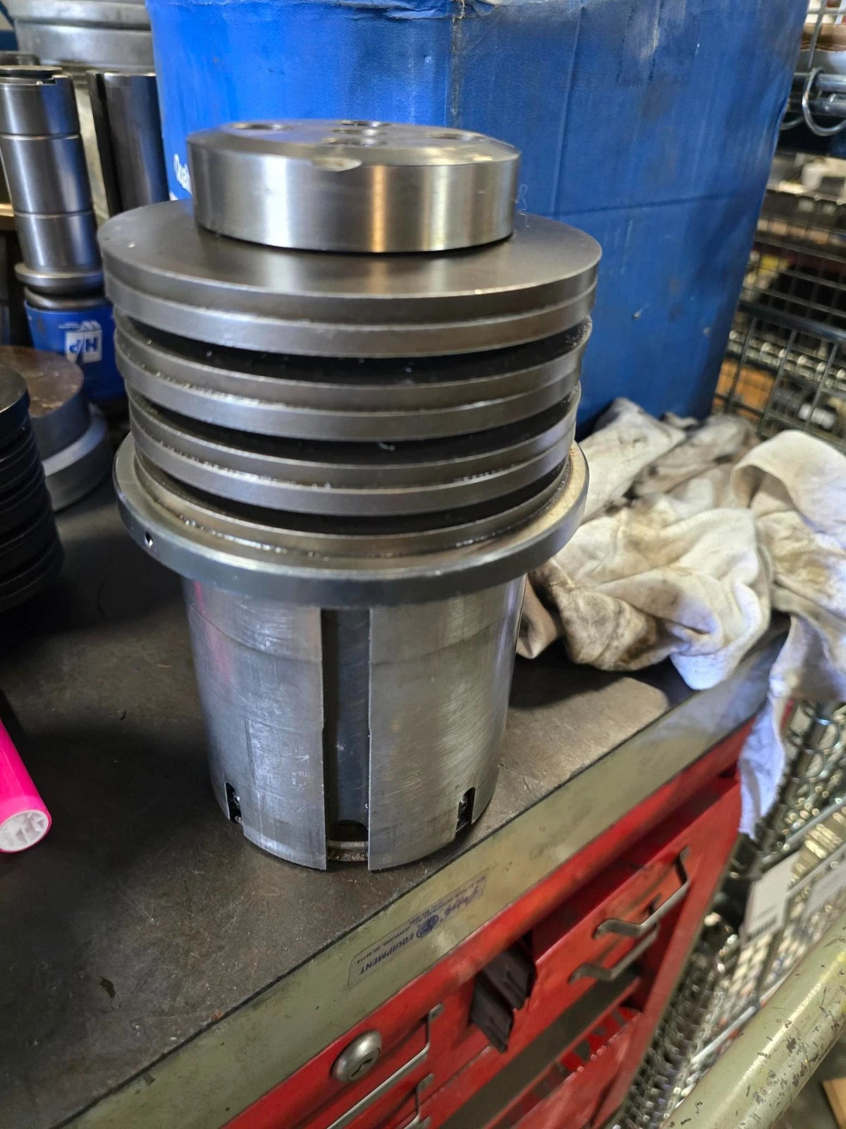 Amada / Wilson 3-1/2 D Station guide Thick Turret tool tooling 3.375 .024