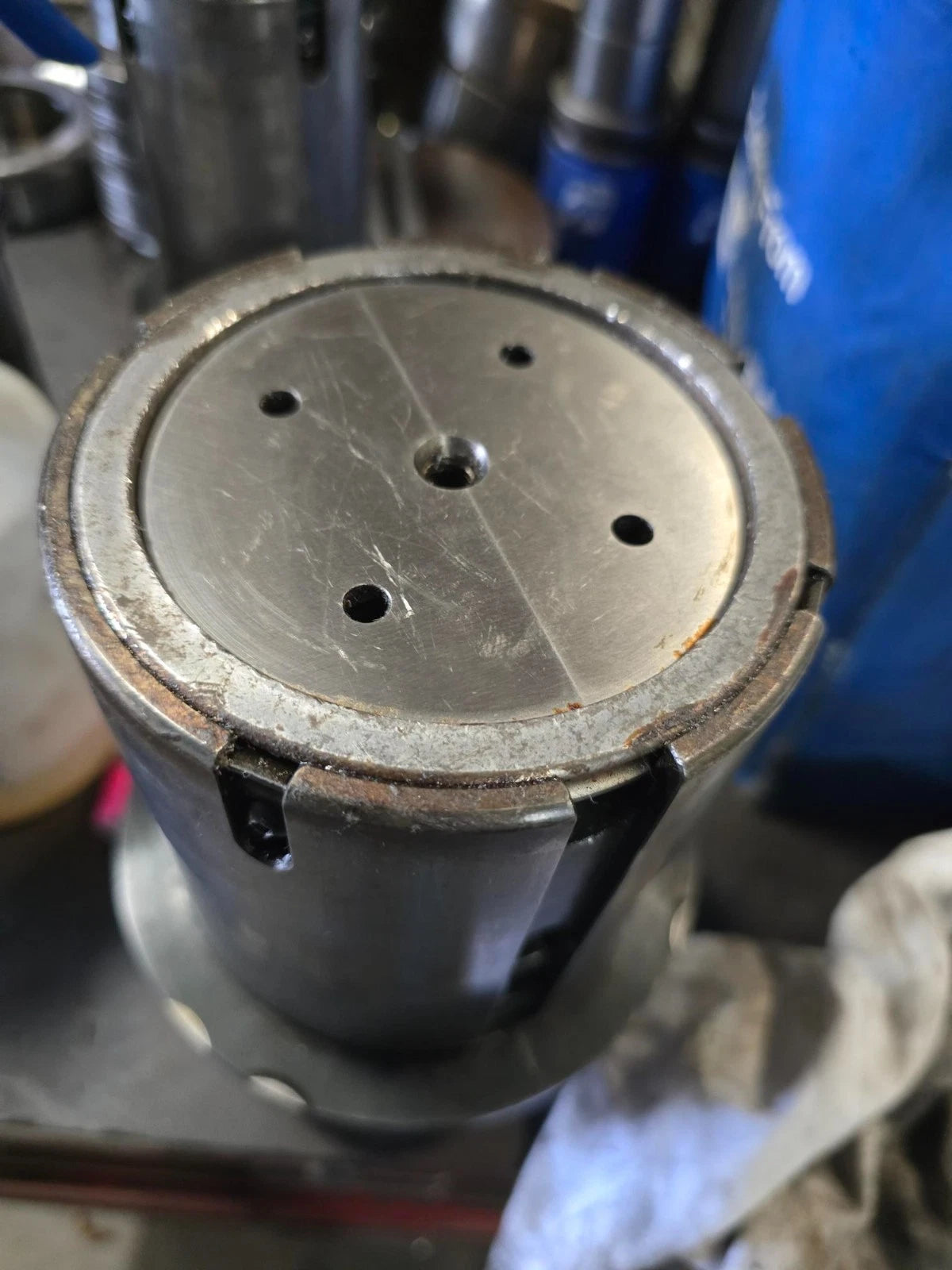 Amada / Wilson 3-1/2 D Station guide Thick Turret tool tooling 3.375 .024