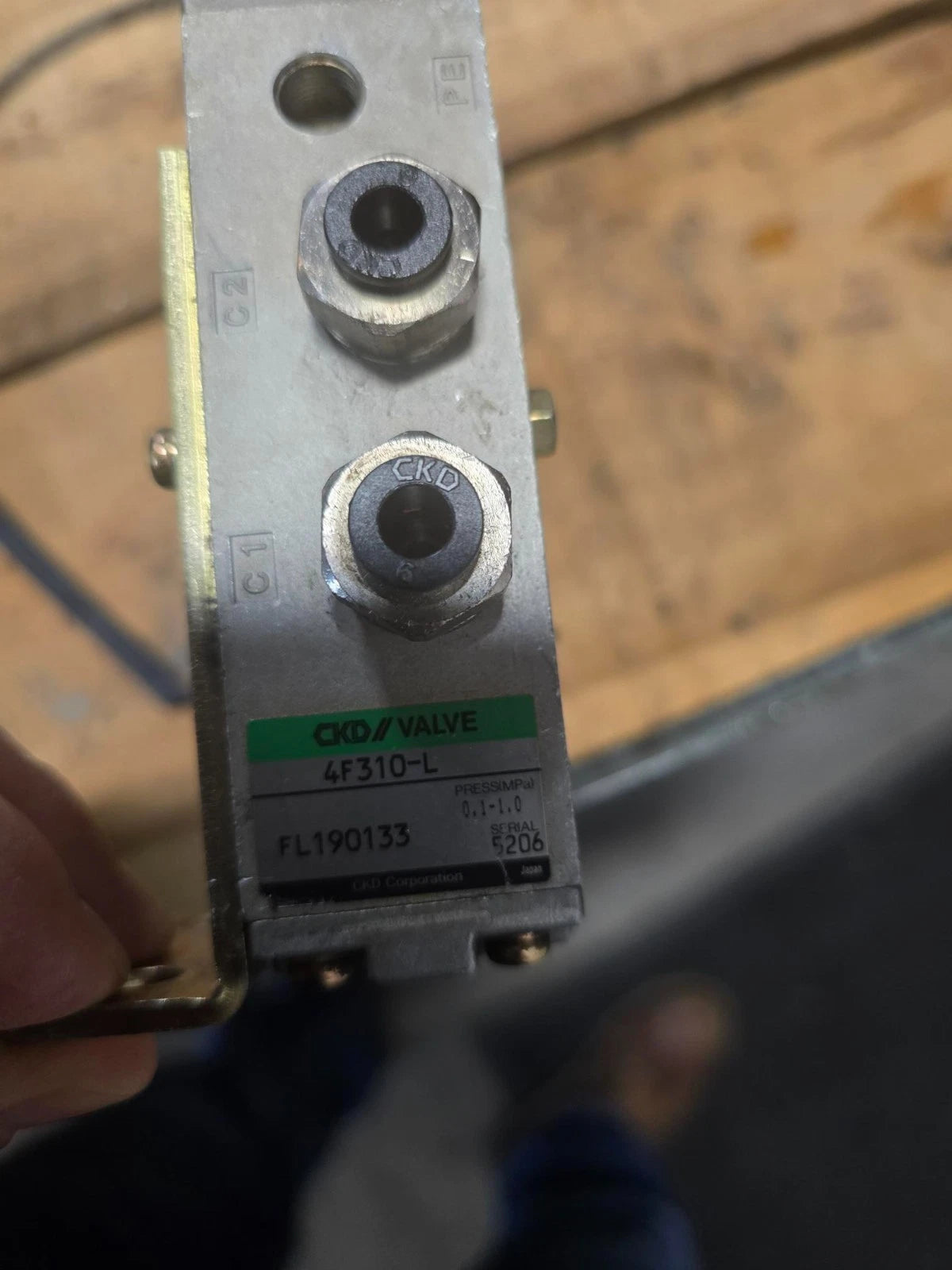 Amada Vipros YV12 CKD 4F310-L Solenoid Valve 74379547 7832295