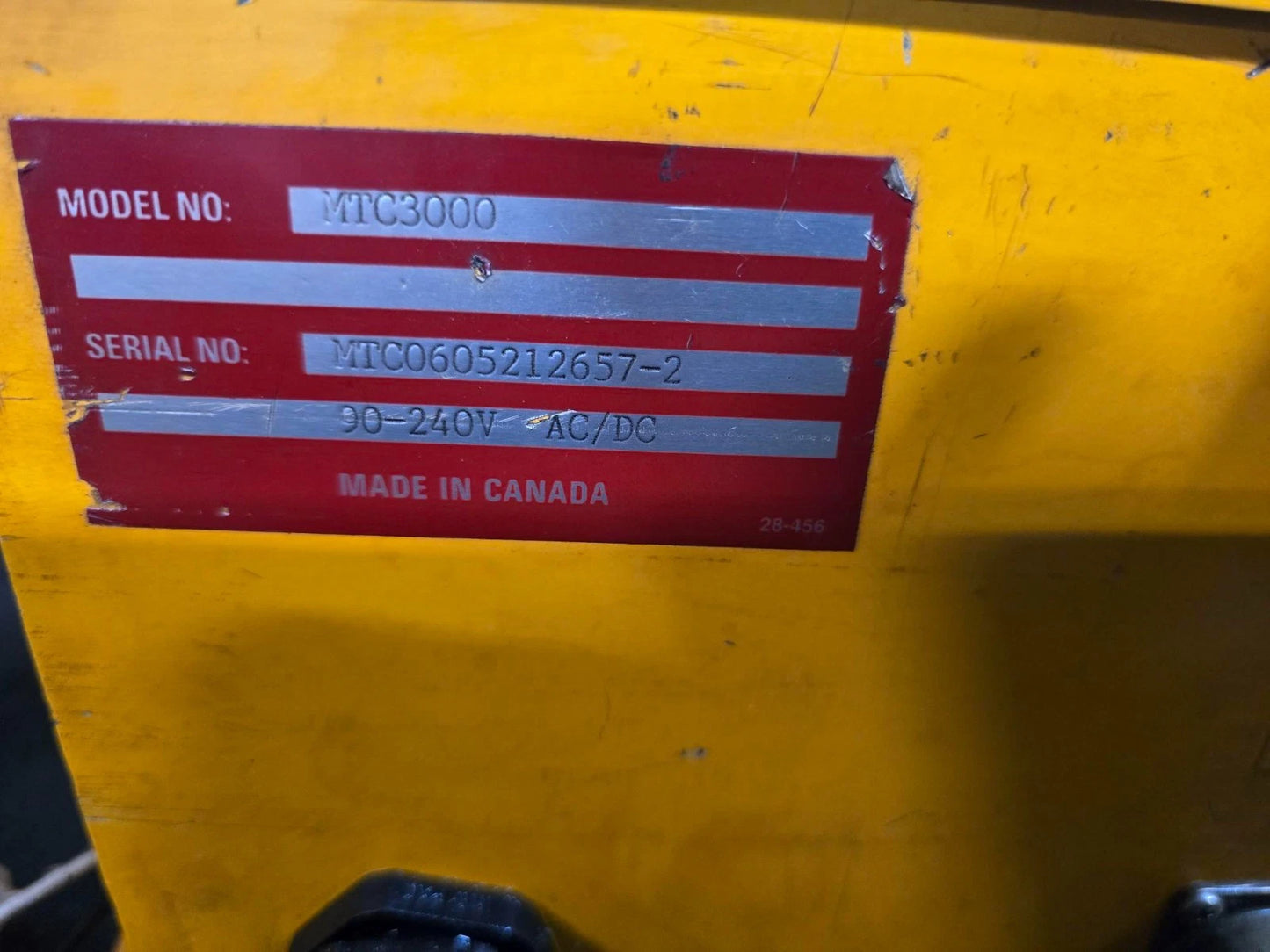 Amada MTC3000 Merlin ISB Light curtain control Direct Logic PLC