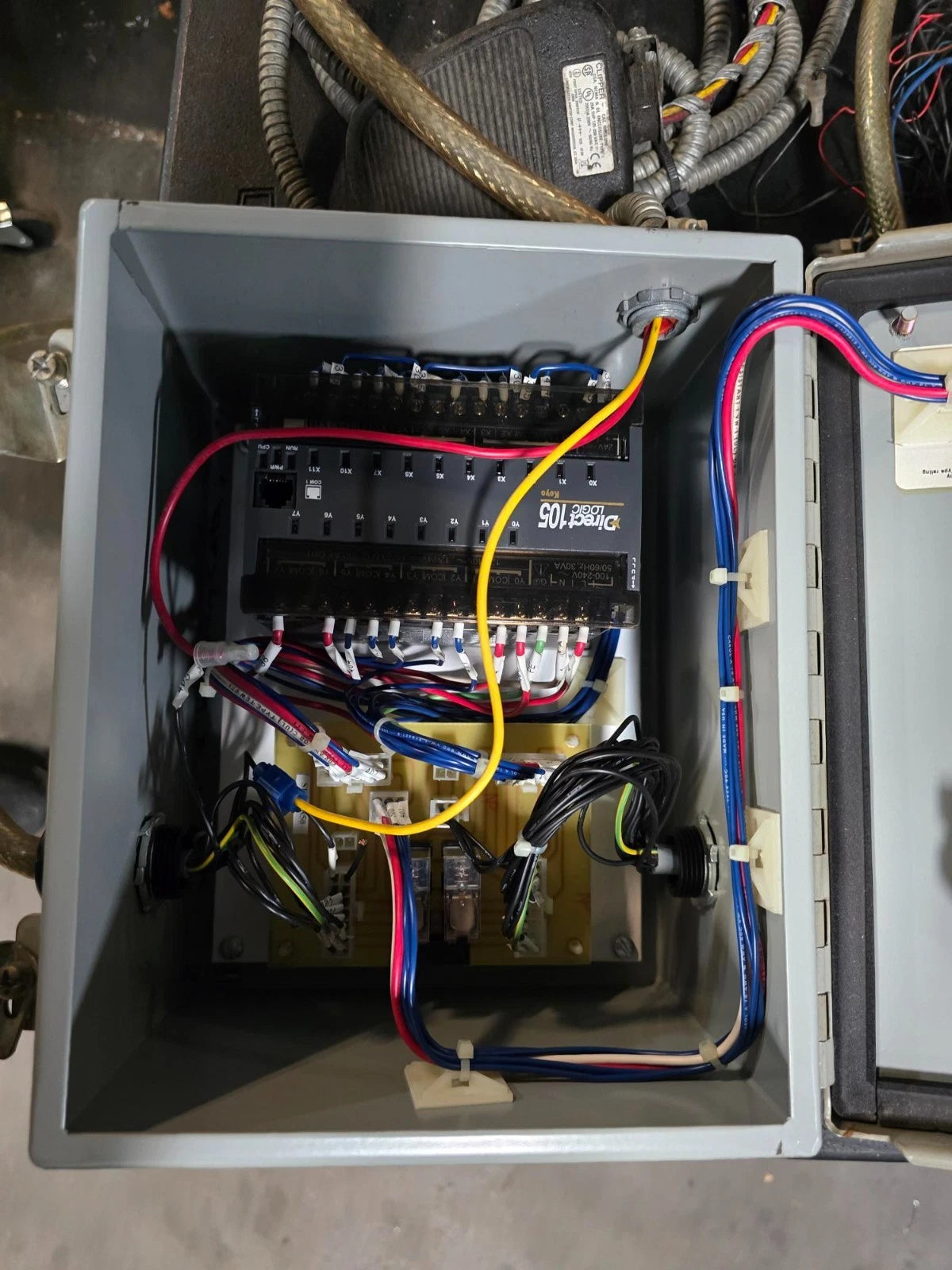 Amada MTC3000 Merlin ISB Light curtain control Direct Logic PLC