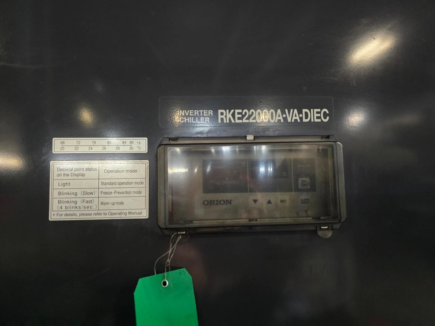 AMADA Laser Orion Chiller RKE15002A-VA-UU3 Dual outlets for linear motors