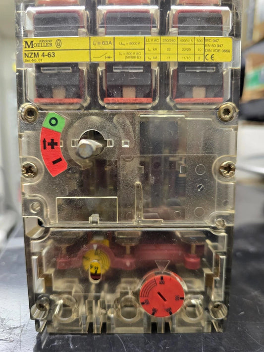 Klockner Moeller NZM 4-63 Amada  Circuit Breaker NZM4-63