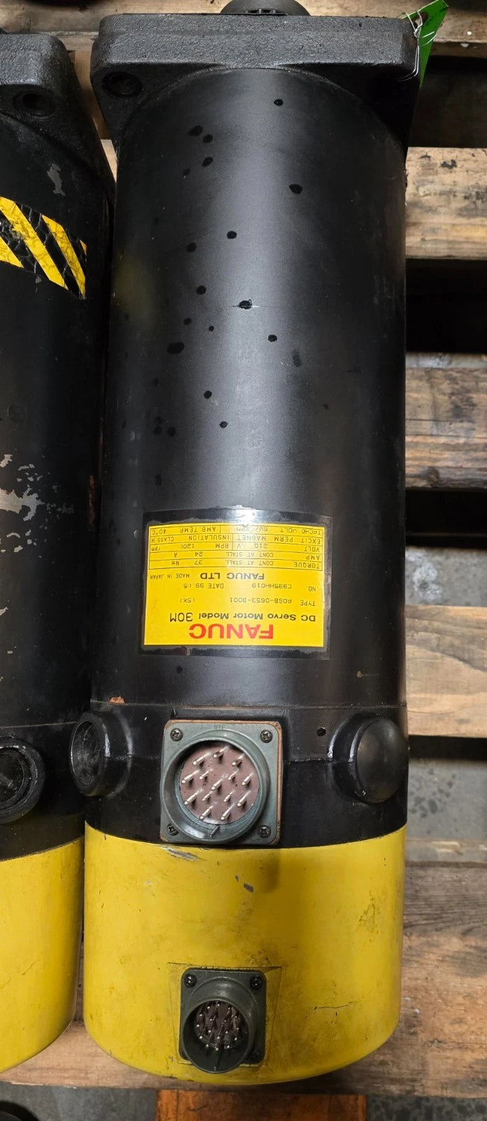 FANUC DC SERVO MOTOR MODEL 30M A06B-0653-B001 Amada