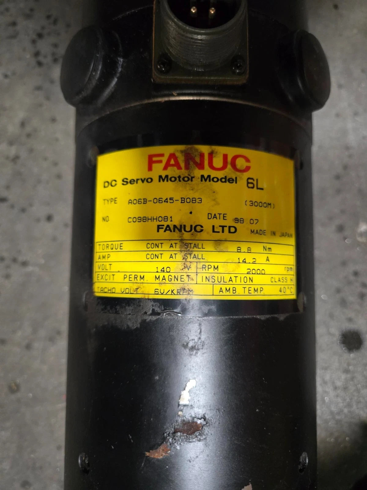 FANUC A06B-0645-B083 Amada Pega  6L Auto Index