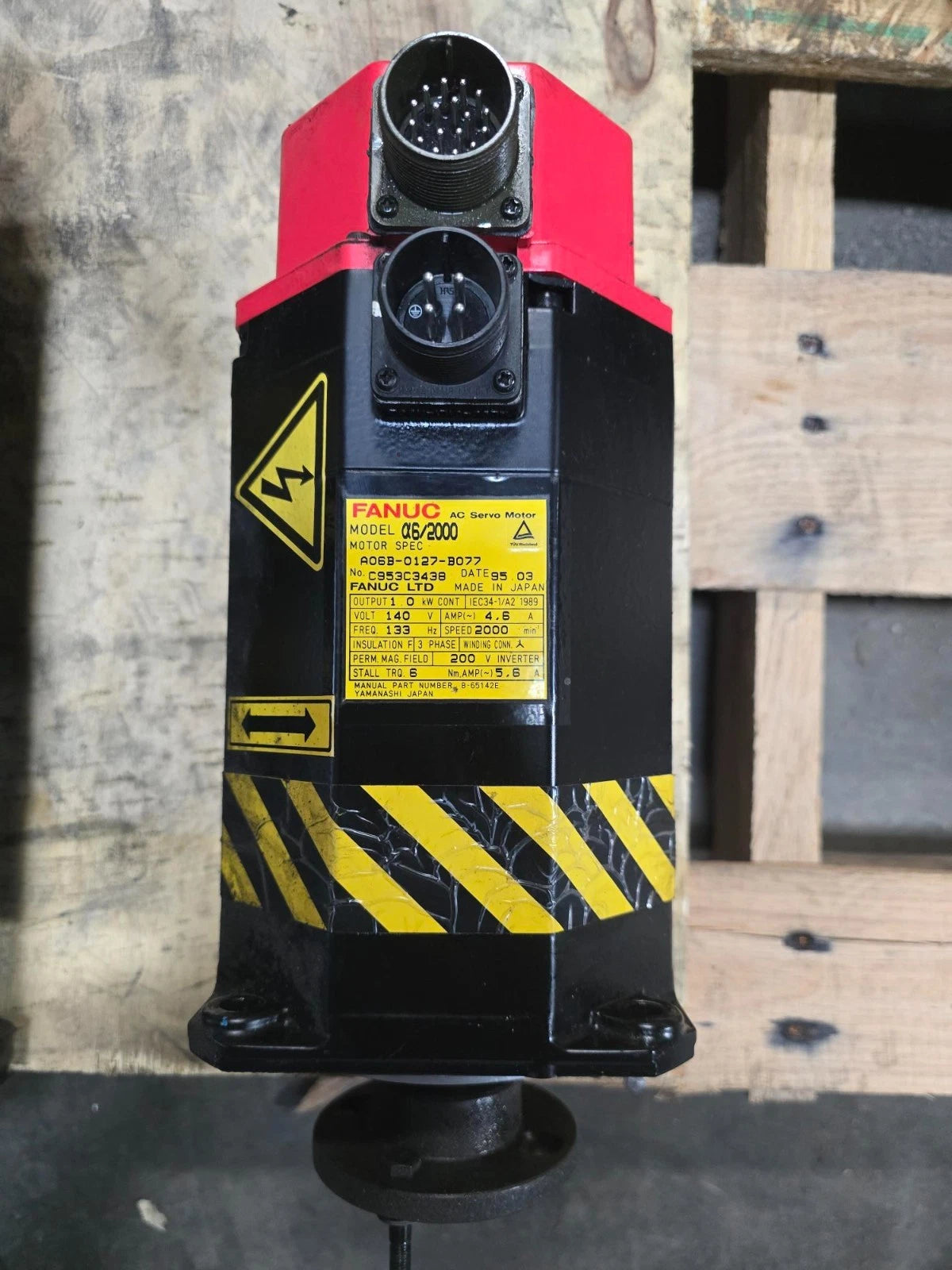Amada FANUC SERVO MOTOR A06B-0372-B177