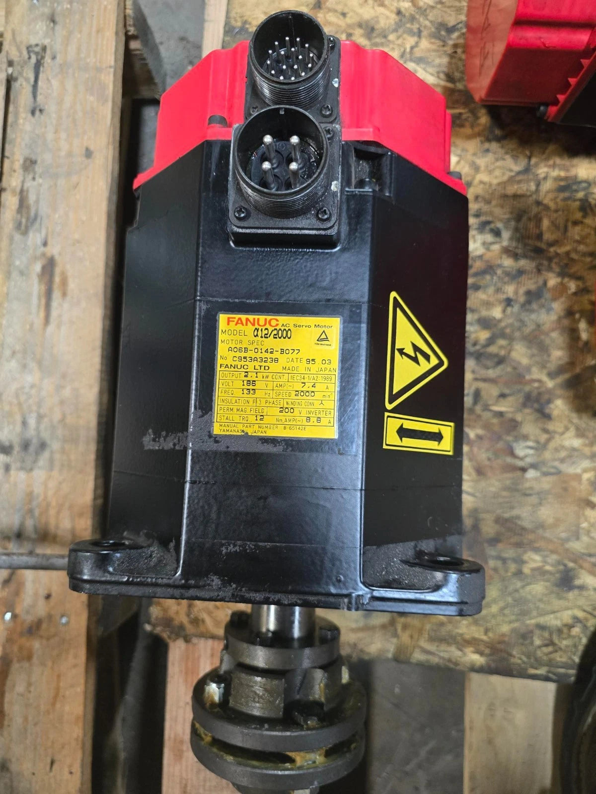 Amada FANUC SERVO MOTOR A06B-0142-B077