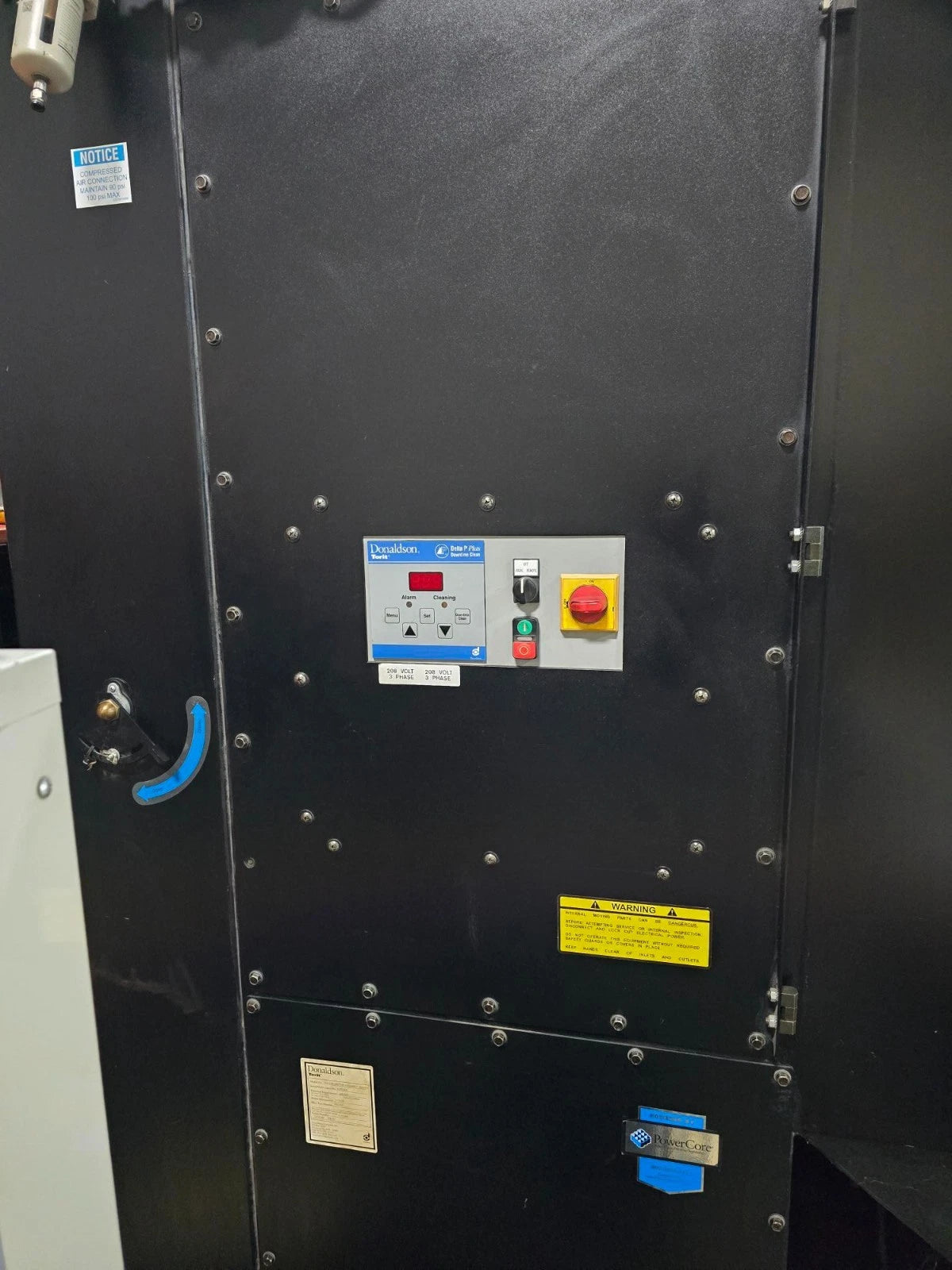 Amada Donaldson Torit TG4 7-1/2HP DUST COLLECTOR  Apelio Pulsar F1 FO  LASER