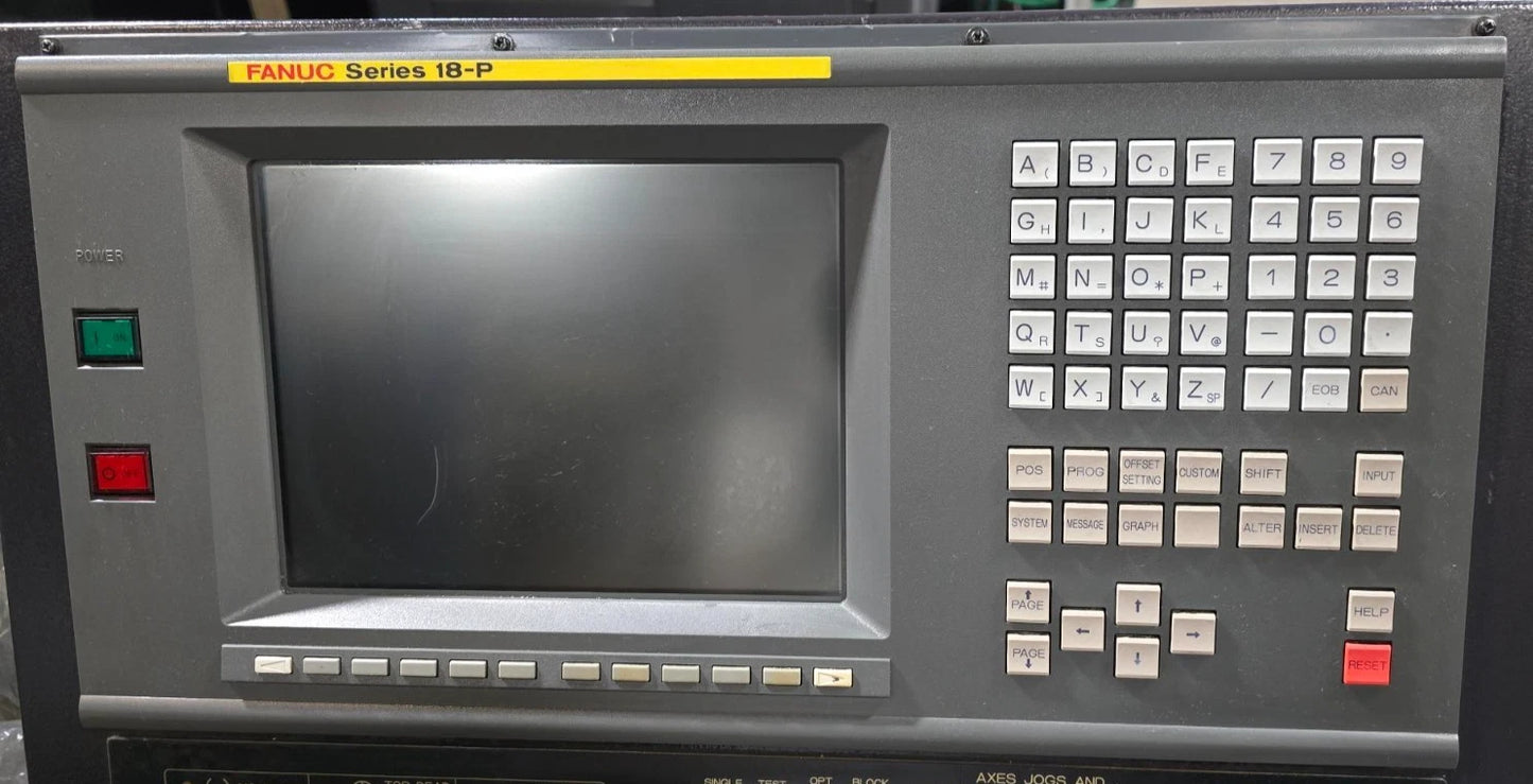 Amada vipros 255 358KII Display, LCD, Keyboard A02B-0222-C151 LCD/MDI 10.4