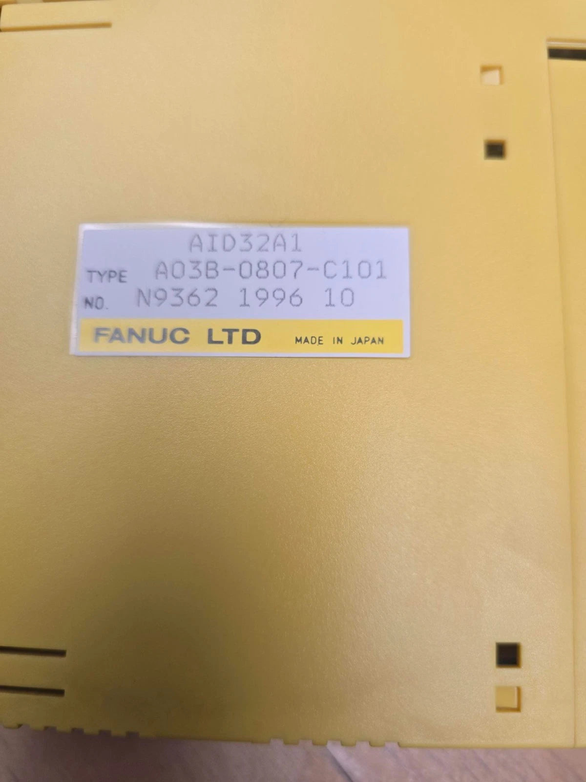 Amada fanuc A03B-0807-C101 AID32A1