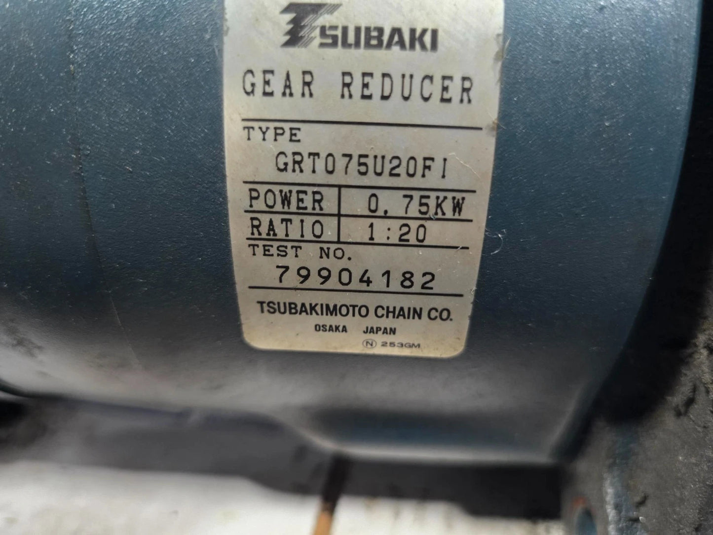 Amada Vipros 255 T axis Gear Box Gear reducer GRT075U20FI 74385784 7830376