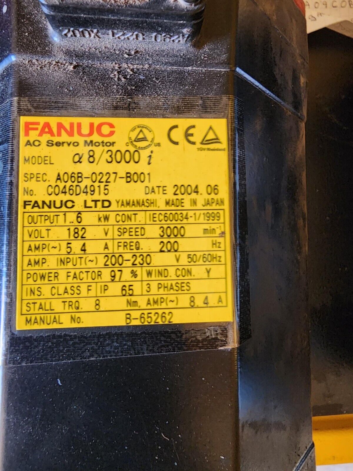 A06B-0227-B001 Fanuc Motor
