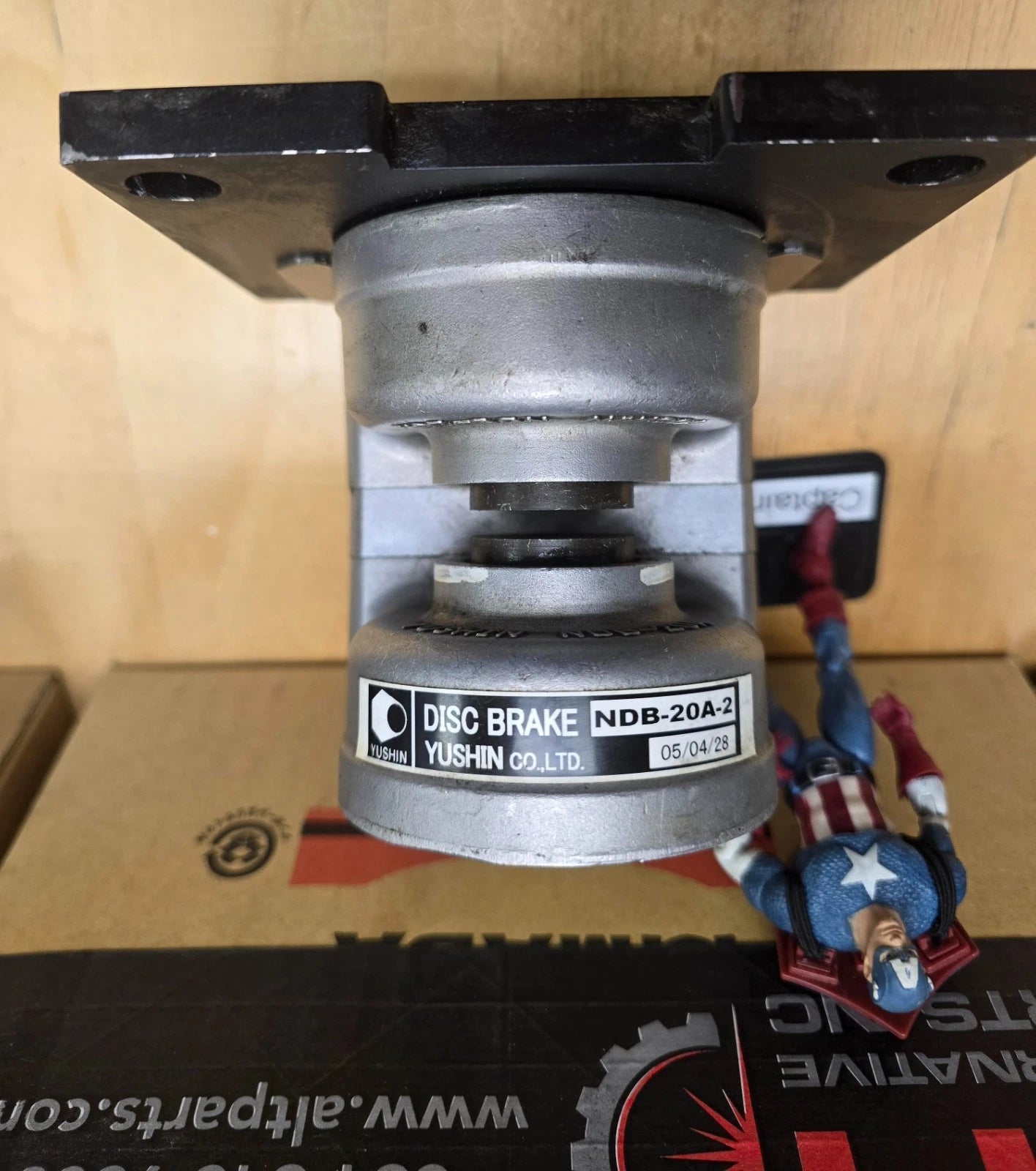 Amada EM Disk Brake 74415035 Drawing # NDB-20A NDB-20A-2