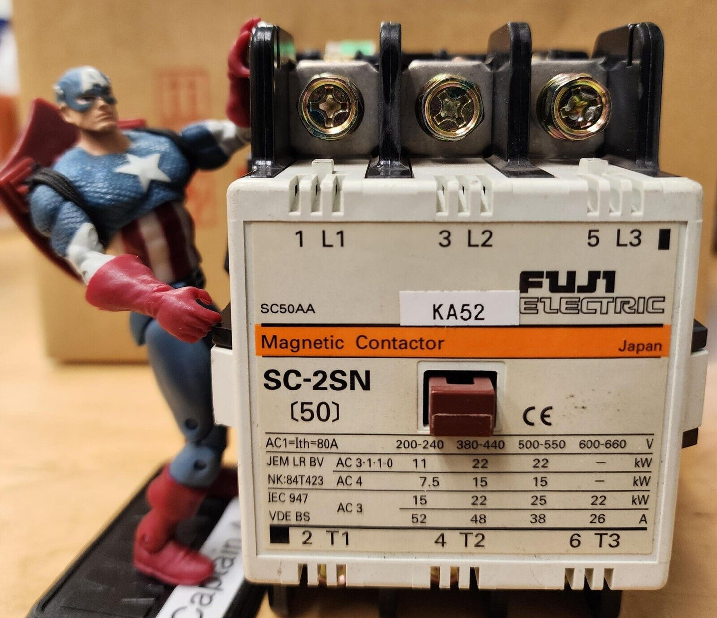 Amada Fanuc FUJI ELECTRIC SC50AA SC-2SN 100V coil Magnetic Contactor