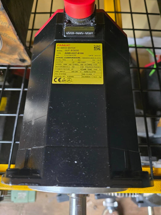 Amada Fanuc Motor A06B-0227-B100