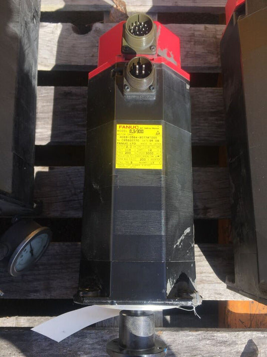 FANUC AC SERVO MOTOR MODEL ALPHA L9/3000 A06B-0564-B077 #T000