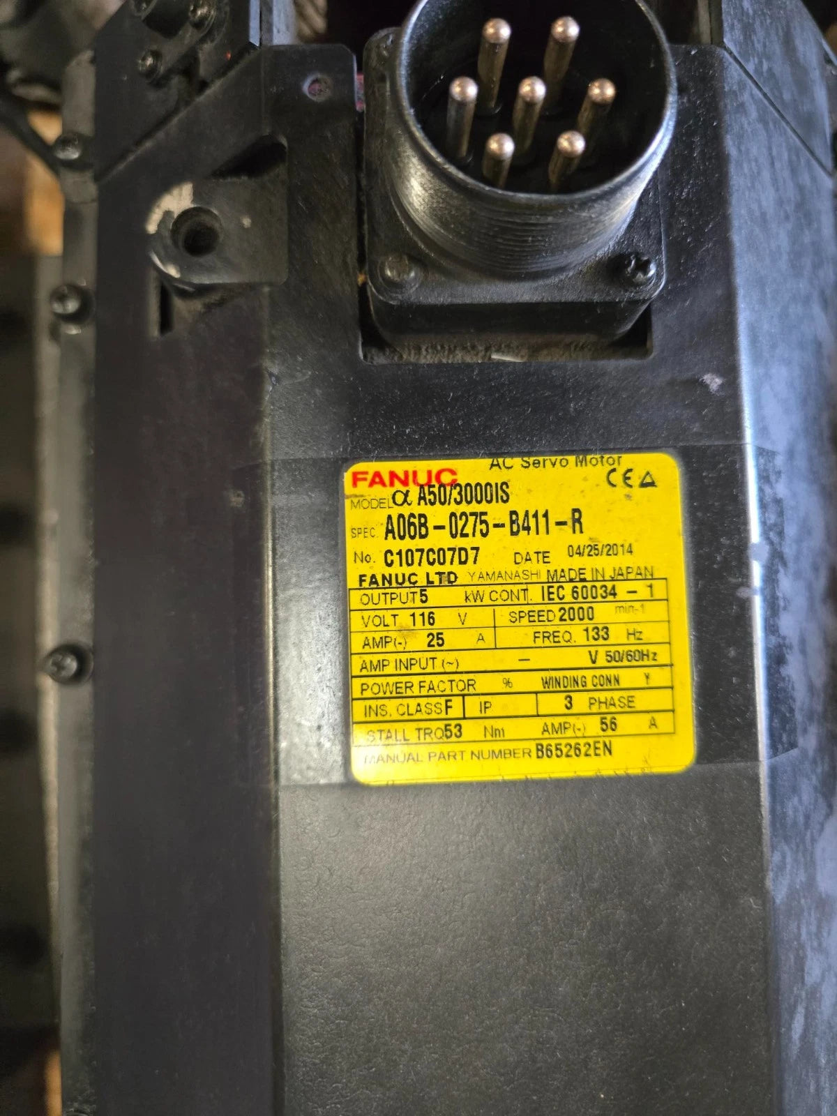 Fanuc A06B-0275-B411 A06B-0275-B411-R Amada Vipros 3