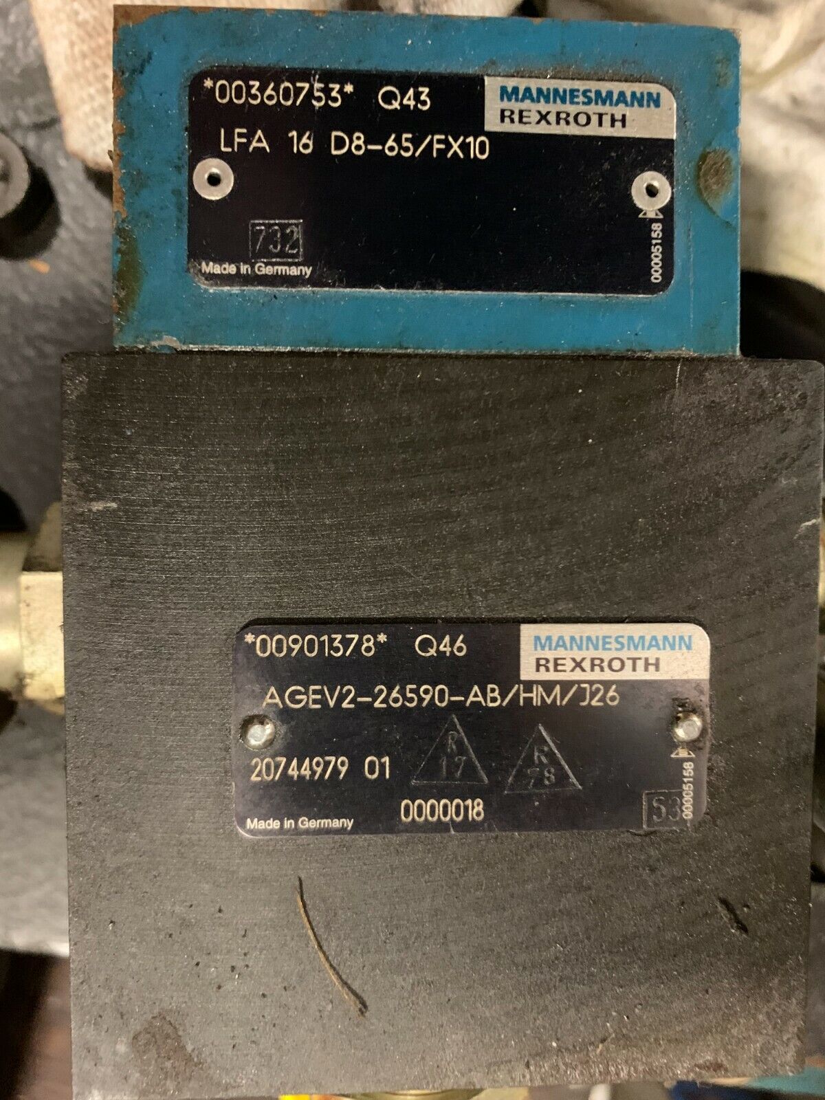 Amada HFB Valve AGEV2-26590 D8-65/FX10