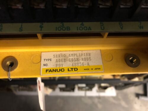 Fanuc Servo Amplifier A06B-6058-H005 a20b-1003-0090